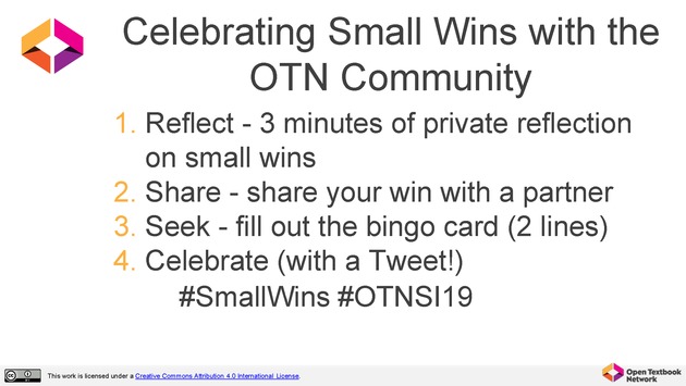 Open Textbook Network Summer Institute 2019 Slides - Thursday - Page 27